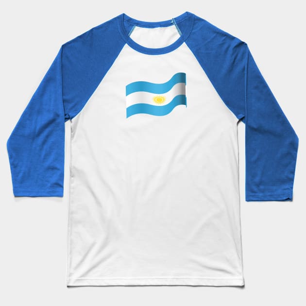 Argentina Baseball T-Shirt by traditionation